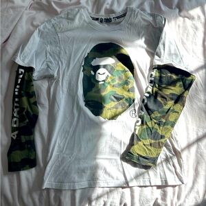 Bathing Ape Shirt Long Sleeve T